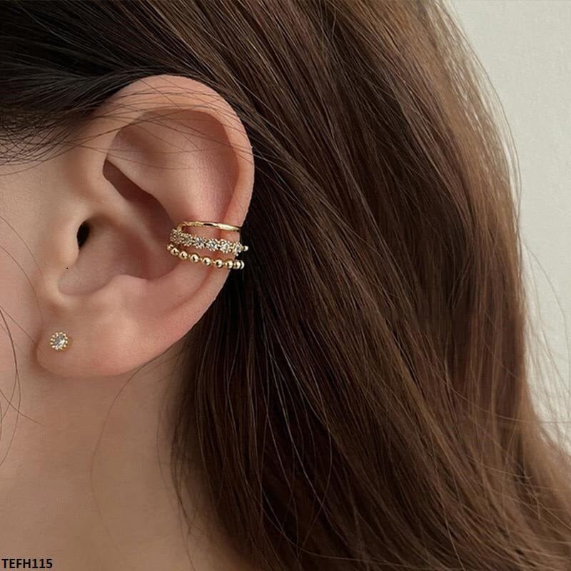 Pearl Layered Single Ear Cuff
